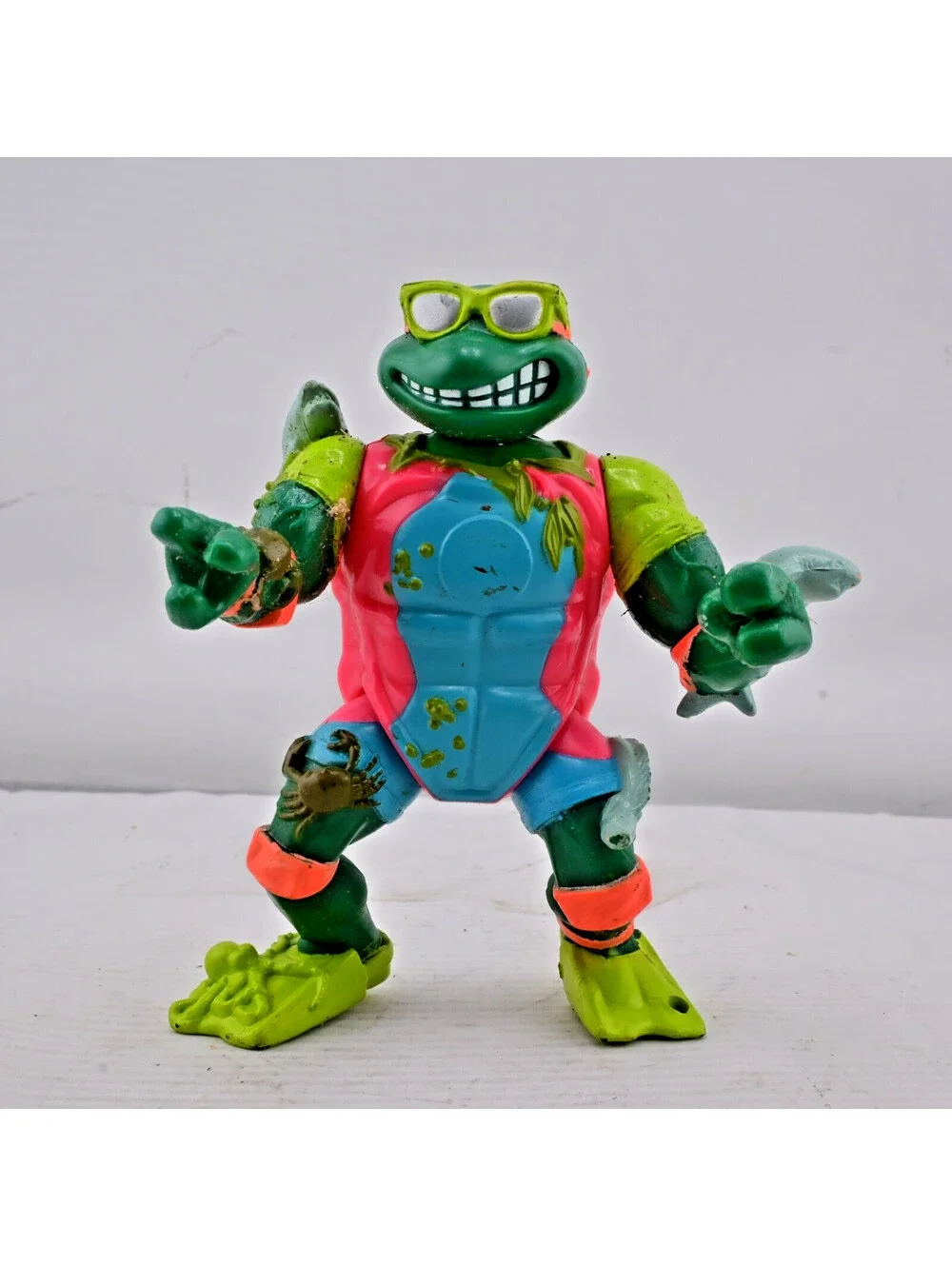 Vintage TMNT Teenage Mutant Ninja Turtles Lot of 7 80s and 90s Action Figures